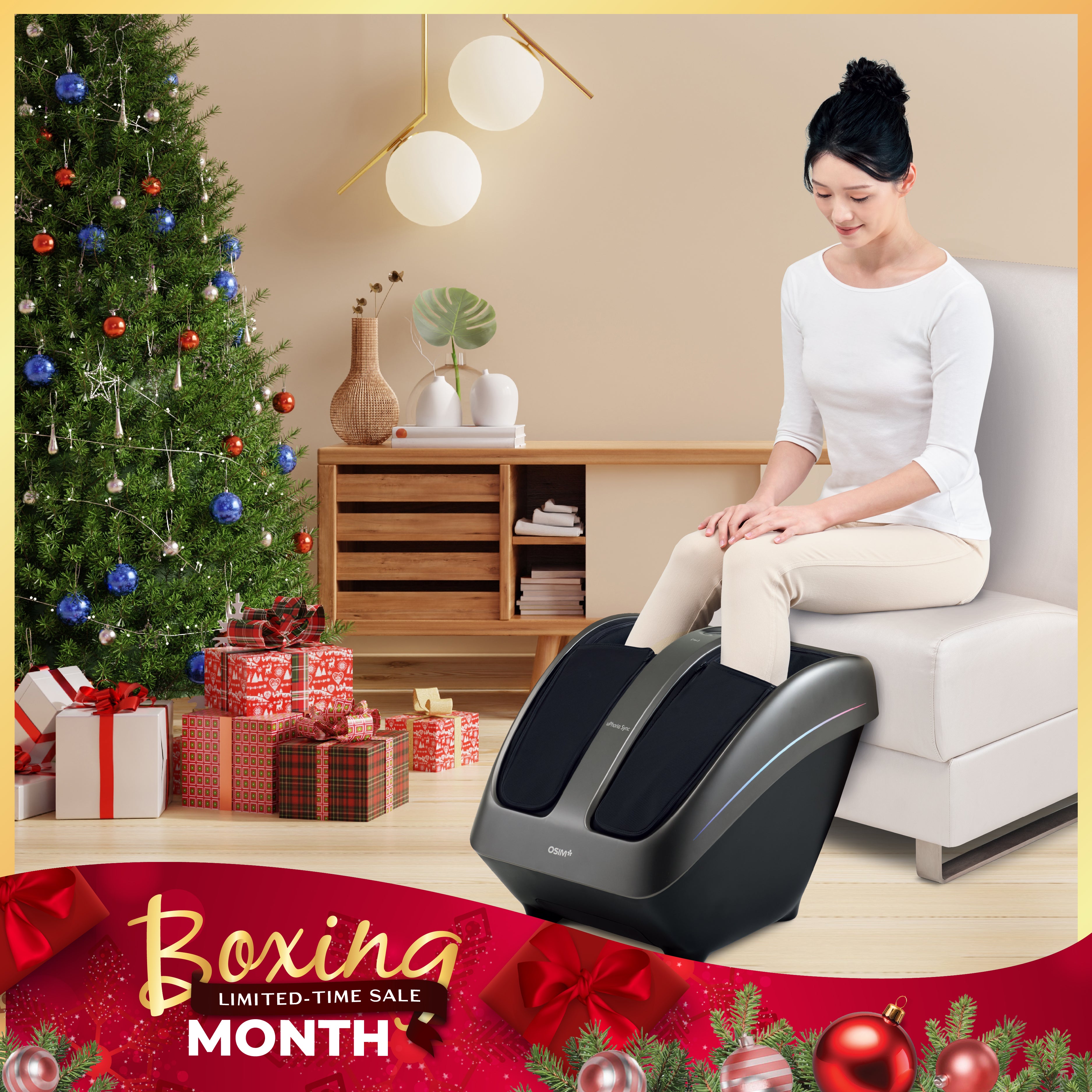 uPhoria Sync Leg Massager