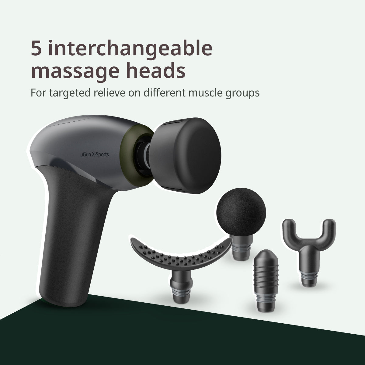 uGun X-Sport  | Massage Gun with Warm & Cold Technology