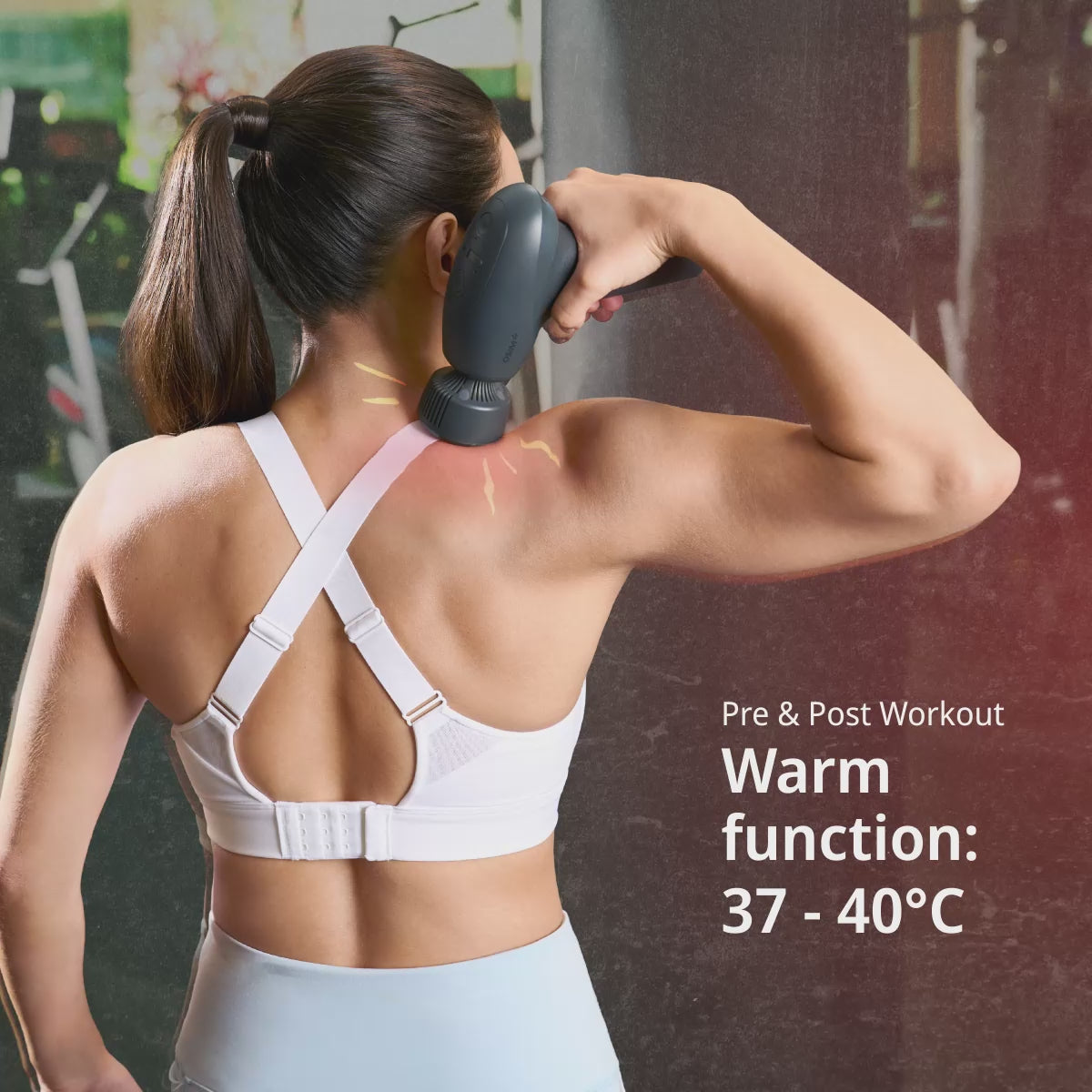 uGun X-Sport  | Massage Gun with Warm & Cold Technology